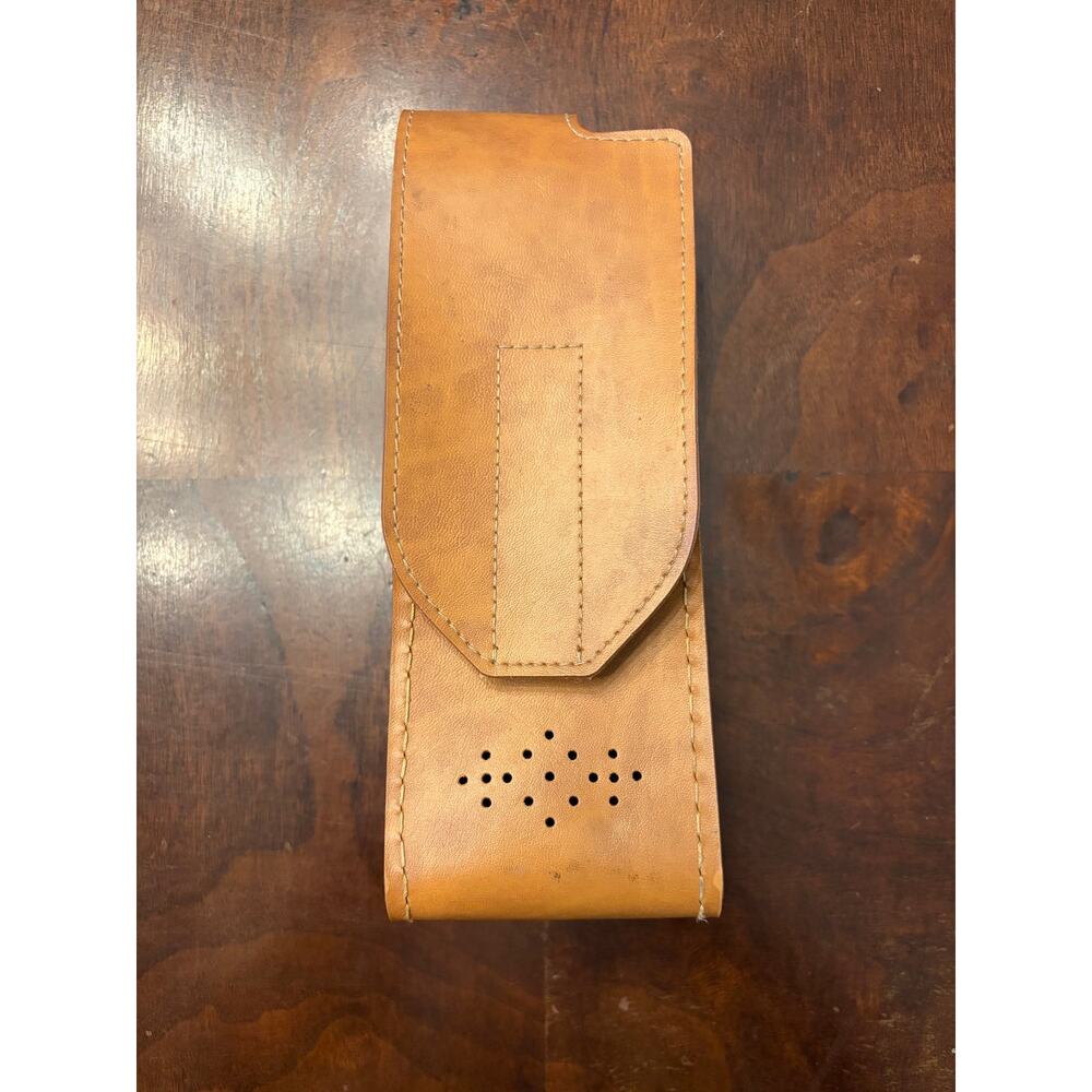 Vintage Leather Knife Sheath / Walkie Talkie Holder/ Holster / Case Preowned